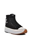 PO-30100 Siyah Unisex Hi Sneaker