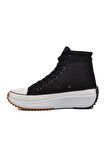 PO-30100 Siyah Unisex Hi Sneaker