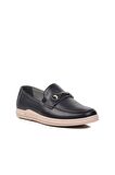 Pierre Cardin 191074 Lacivert Hakiki Deri Erkek Casual Ayakkabı