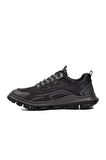 Guja 24Y590 Siyah Hakiki Deri Erkek Sneaker