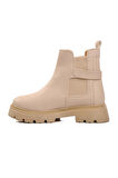 Ayakmod 677008 Bej Slip-On Kadın Bot