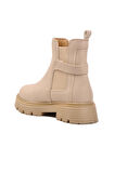 Ayakmod 677008 Bej Slip-On Kadın Bot