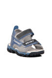 Ayakmod 24-410-B Lacivert-Mavi Ortopedik Erkek Çocuk Sandalet