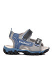 Ayakmod 24-410-B Lacivert-Mavi Ortopedik Erkek Çocuk Sandalet