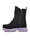 Walkway Leonis P Siyah-Lila Çocuk Bot