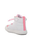 Walkway Beyaz-Pudra Unisex Bilek Boy Çocuk Sneaker Walkway 17-P