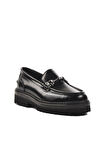 Ayakmod Premium 7710 Siyah Açma Hakiki Deri Erkek Loafer Ayakkabı
