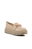 346201 Z Bej  Kadın Günlük Ayakkabı