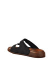 Pierre Cardin PC-7411 M Siyah  Erkek Terlik
