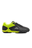 Slazenger Cycle G Halısaha Siyah-Yeşil  Çocuk Halı Saha Ayakkabısı
