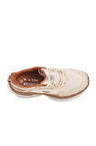 Bej Memory Foam Hafif Fileli Sneaker Nora G