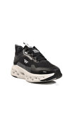 Siyah Memory Foam Hafif Fileli Sneaker Nora G