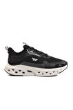 Siyah Memory Foam Hafif Fileli Sneaker Nora G