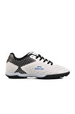 Slazenger Cycle M Halısaha Beyaz-Siyah Erkek Halı Saha Ayakkabısı