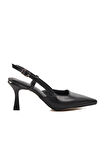 Pierre Cardin PC-54723 Z Siyah Kadın Abiye Ayakkabı Stiletto