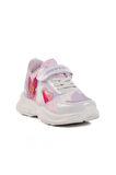 Beyaz-Lila Çocuk Spor Ayakkabı Ruffon 2340 F 