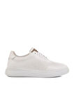 Premium 411 M Beyaz Hakiki Deri Erkek Sneaker
