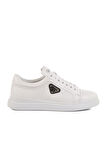 Ayakmod Premium 2040 M Beyaz Hakiki Deri Erkek Sneaker