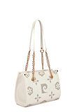 Pierre Cardin 05PC25Y10504-BMN Çanta Beyaz  Kadın Omuz Çantası