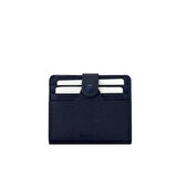 Grande 1505 Cüzdan Siyah Hakik Deri Erkek Kartlık