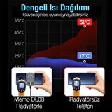 Coofbe RGB Işıklı Super Soğutucu Yarı İletken Telefon Soğutucu Telefon Radyatör Telefon Soğutma Fanı 