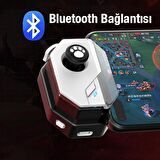 Coofbe 150Mah Şarjlı  Bluetooth Bağlantılı Telefon  Joystick Kontrol Aparatı PUBG Mobile Gamer Oyun Konsolu