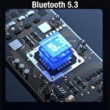 Coofbe Bluetooth Vers.5.3 Led Şarj Göstergeli Kulakiçi Bluetooth Kulaklık Dokunmatik Bluetooth Kulaklık