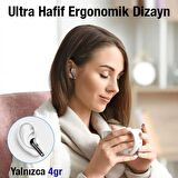 Coofbe Bluetooth Vers.5.3 Led Şarj Göstergeli Kulakiçi Bluetooth Kulaklık Dokunmatik Bluetooth Kulaklık