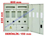 MERT 1704 S.A. 4 TRİFAZE T.M.Ş Lİ PANO