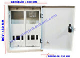 MERT 1002-E S.A. 2 MONOFAZE SAYAÇLI PANO (TMŞ SİZ)