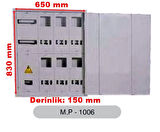 MERT 1006 S.A. 6 MONOFAZE T.M.Ş Lİ PANO