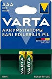 VARTA 800MAH ŞARJLI AAA İNCE PİL Nİ-MH (TANE FİYATI)