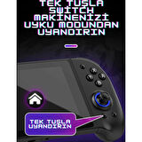 Ozmik JOY-04 Nintendo Switch/Switch Lite/Switch Oled Makro Tuş Kademeli Tetik Oyun Kolu