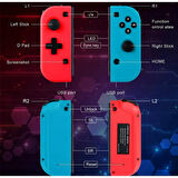 Ozmik JOY-04 Nintendo Switch/Switch Lite/Switch Oled Makro Tuş Kademeli Tetik Oyun Kolu