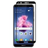 Huawei P Smart 2018 6D Tam Kaplayan Nano Kırılmaz Cam Ekran Koruyucu Plastik ve Cam Karışımı