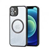 Coofbe Premium Kamera Korumalı Darbe Emici Magsafe İphone 12 Kılıf Sert PC-TPU İphone 12 Kılıf