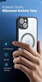 Coofbe Premium Kamera Korumalı Darbe Emici Magsafe İphone 13 Kılıf Sert PC-TPU İphone 13 Kılıf