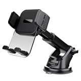 Coofbe Teleskopic Vantuzlu Torpido Üzeri Ve Cama Yapışan Araç Telefon Tutucu 360 Döner Başlık