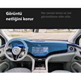 Mercedes EQS 450 Ekran Koruıyucu Şeffaf Nano Tam Kaplama
