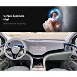 Mercedes EQS 450 Mat Ekran Koruıyucu Şeffaf Nano Tam Kaplama