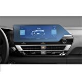 Citroen E-C4 X 10 inç Multimedya Ekran Koruyucu Şeffaf 2024 