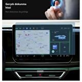 Volkswagen Golf 12.9 inç Ekran Koruyucu Multimedya 2024