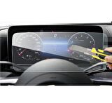 Mercedes C200 12.3 inç Dijital Gösterge Mat Ekran Koruyucu