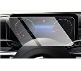 Mercedes C200 12.3 inç Dijital Gösterge Mat Ekran Koruyucu