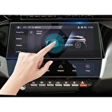 Peugeot 408 10 İnç Ekran Koruyucu Multimedya Şeffaf Nano