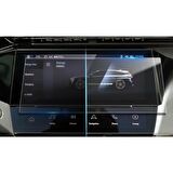 Peugeot 408 10 İnç Ekran Koruyucu Multimedya Şeffaf Nano