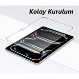 Apple iPad Pro 13 inç Ekran Koruyucu Nano Şeffaf 2024