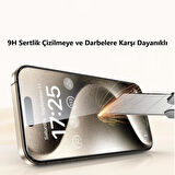 Apple iPhone 16 Pro Max Ekran Koruyucu Nano Şeffaf Esnek