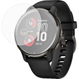 Garmin Venu 2 Plus Ekran Koruyucu TPU Film Şeffaf 2 Adet