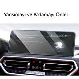 BMW X3 12.3 inç Mat Ekran Koruyucu Multimedya Şeffaf